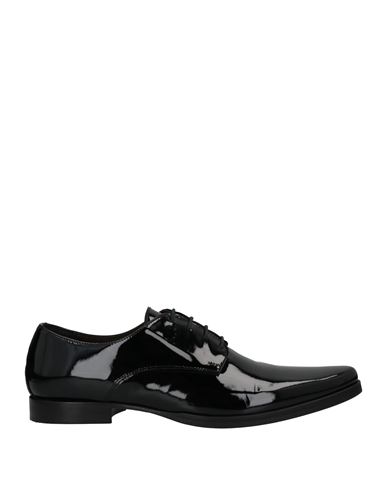 Brian Dales Man Lace-up shoes Black Size 7 Soft Leather