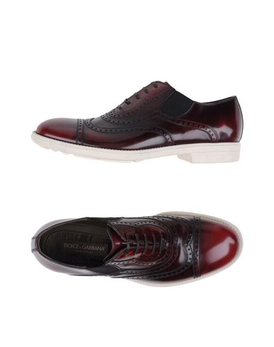 Dolce&Gabbana Zapatos de cordones Hombre Burdeos 41,42 Hombre