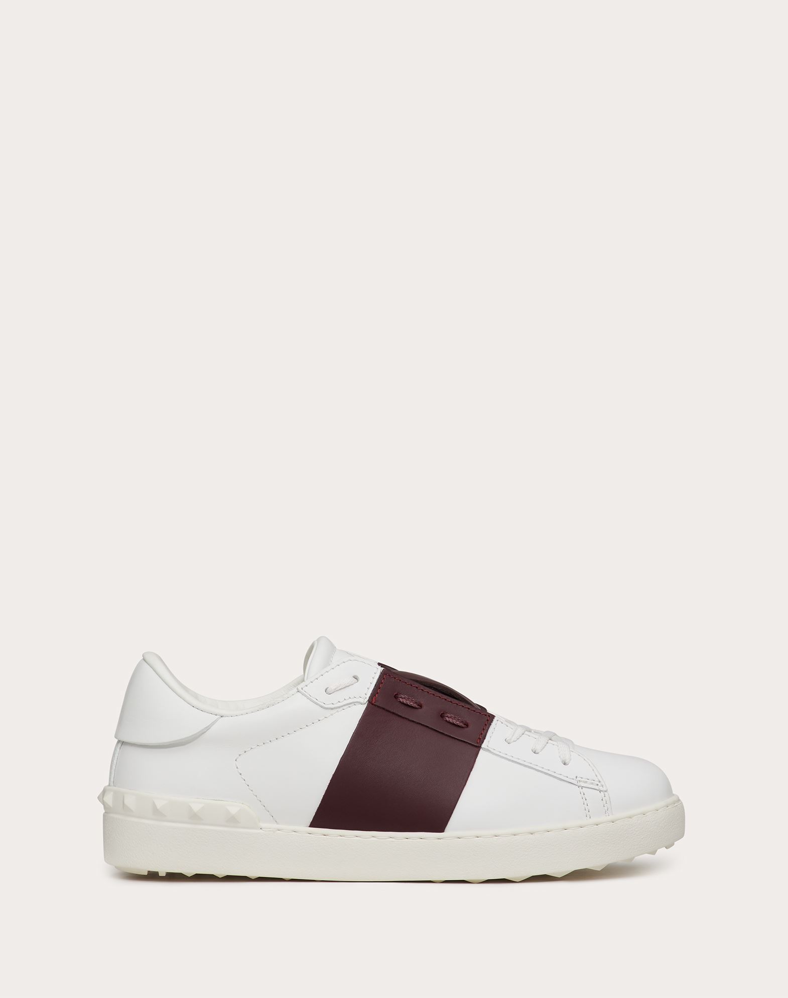 Calfskin Open Sneaker For Man Valentino Online Boutique