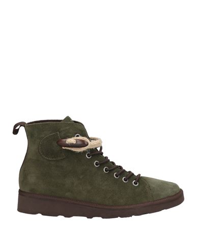 Pànchic Panchic Woman Ankle Boots Military Green Size 7 Soft Leather