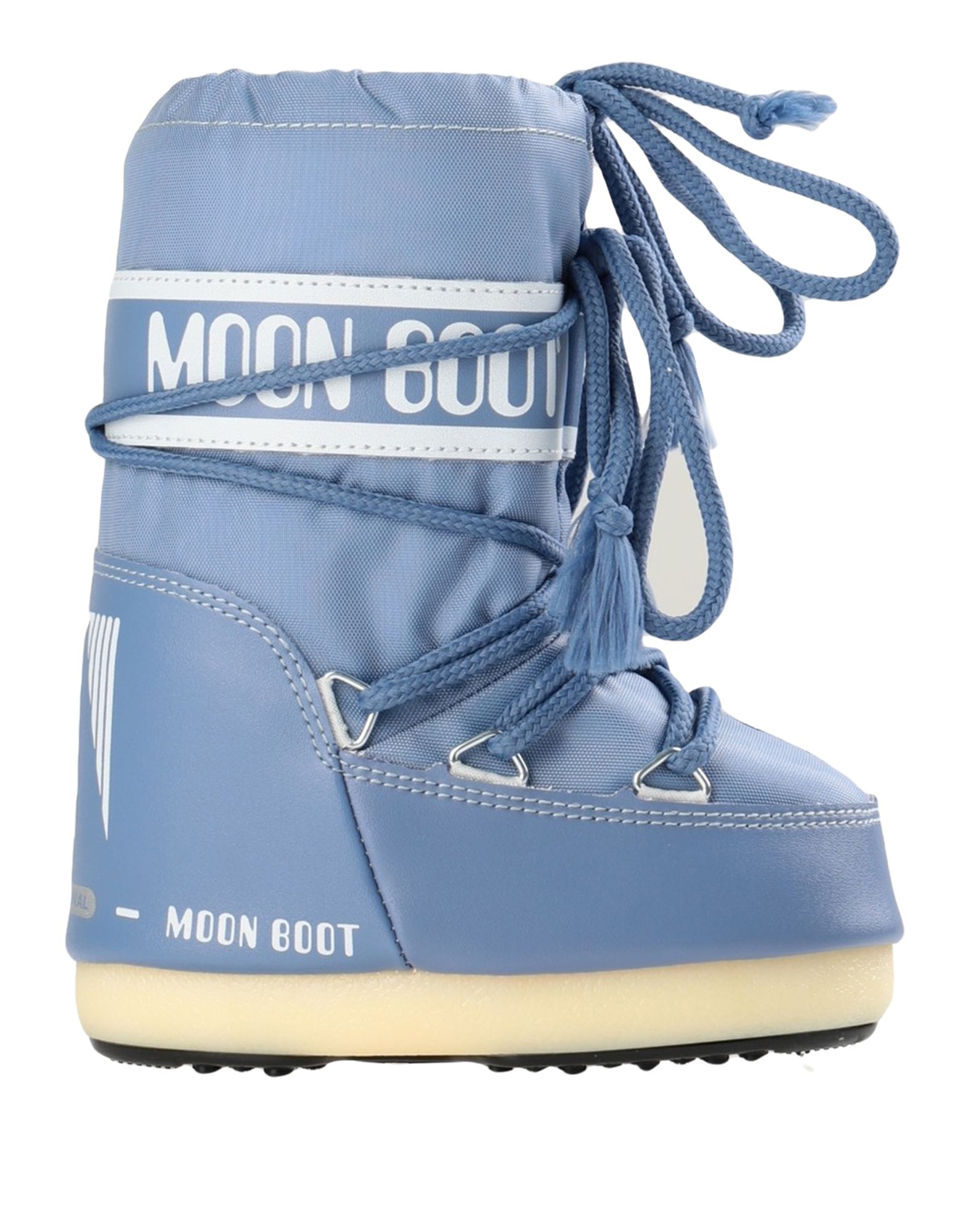 Moon Boot Ankle Boots In Pastel Blue