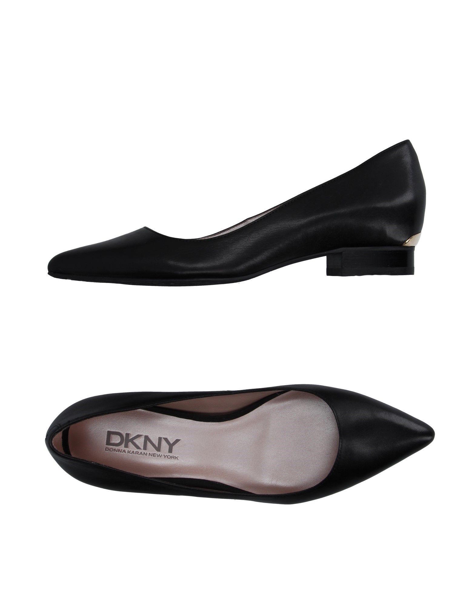 《送料無料》DKNY レディース パンプス ブラック 6.5 革
