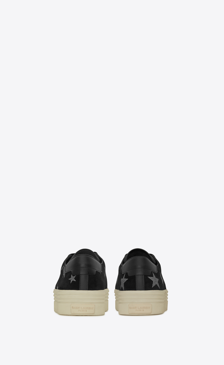 ‎Saint Laurent ‎Signature COURT CLASSIC SL/39 Platform Sneaker In Black