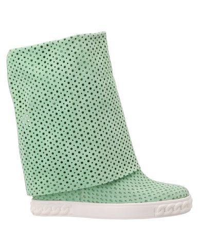 Woman Ankle boots Light green Size 10 Soft Leather