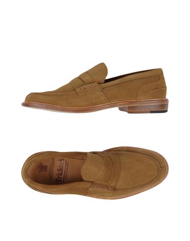 Tricker's Woman Loafers Camel Size 9 Soft Leather In Sand