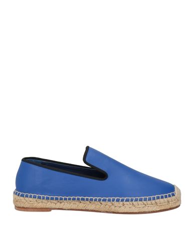 Woman Espadrilles Blue Size 7 Leather