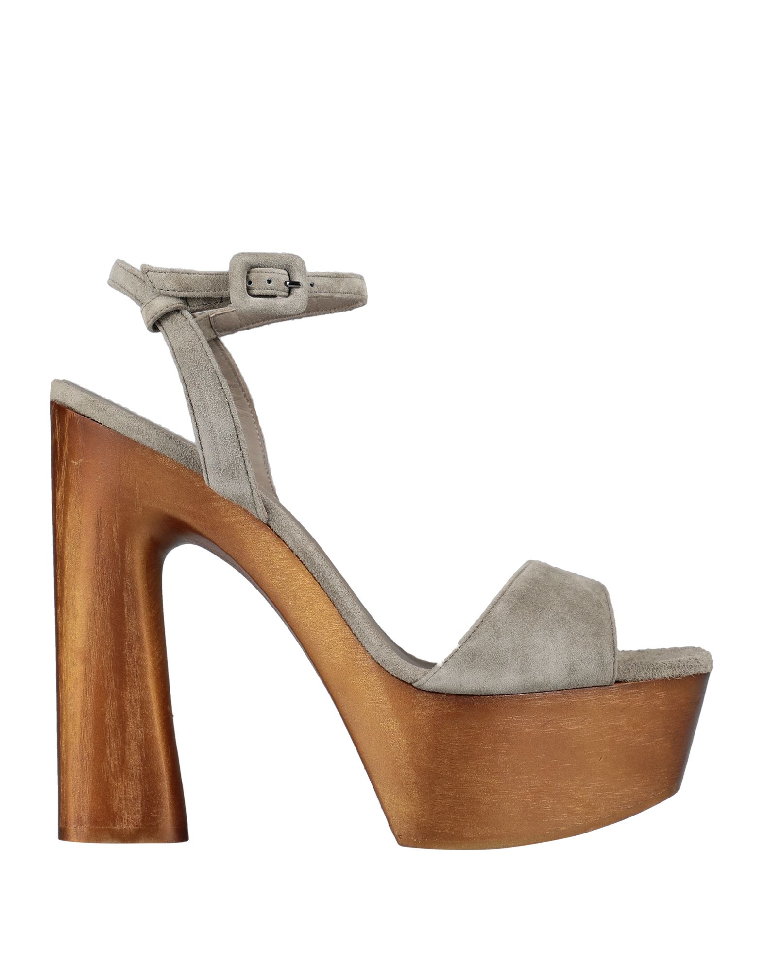 Le Silla Sandals In Sage Green