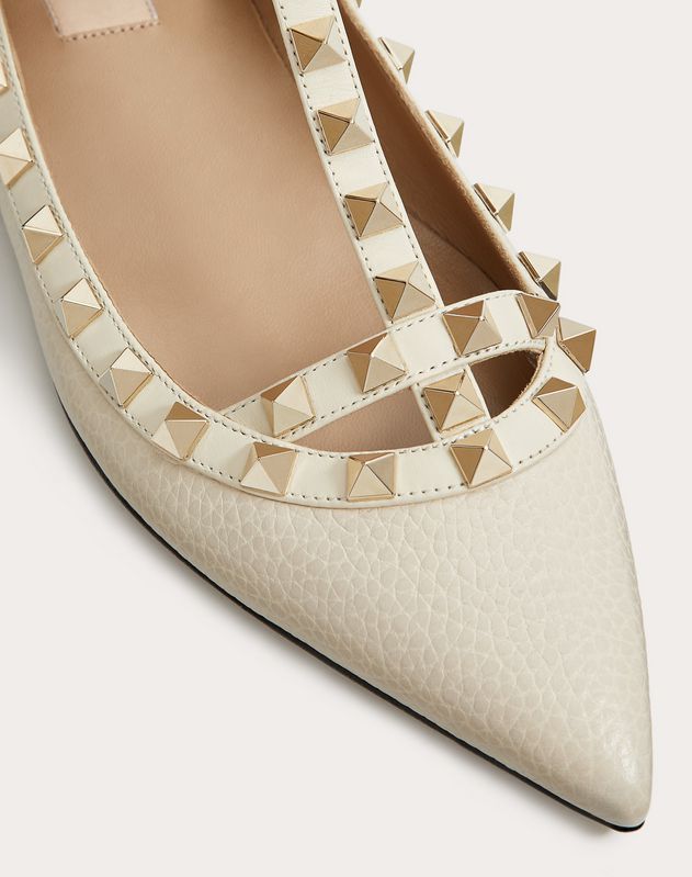 valentino rockstud caged flats