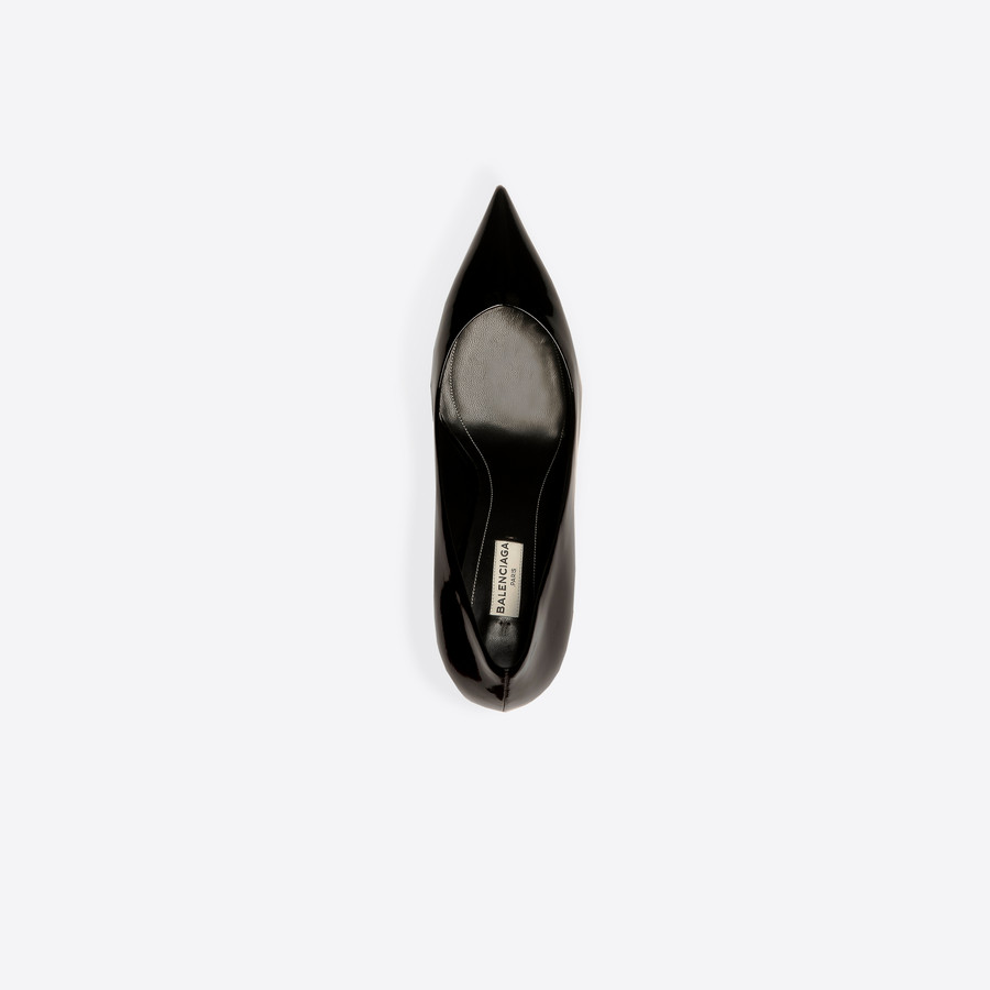 Balenciaga Slash Heel Pumps | Black 