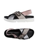 JANET SPORT Damen Sandale Farbe Platin Gr��e 11