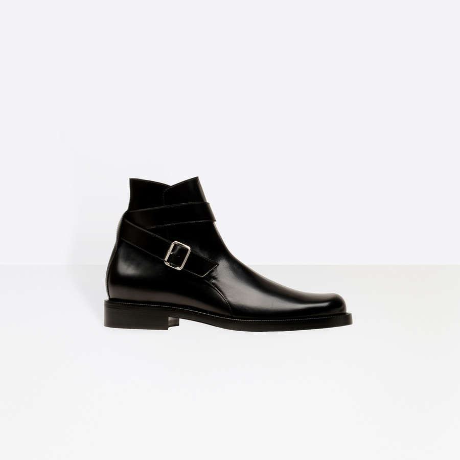 balenciaga bottes homme bordeaux