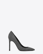 SAINT LAURENT Anja D Décolleté ANJA 105 grigio lavato f