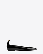 SAINT LAURENT Y D Y 05 Ballerina Black and Gold f