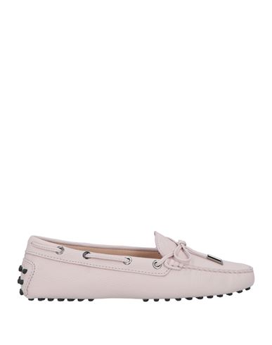 Tod's Woman Loafers Light Pink Size 5.5 Soft Leather