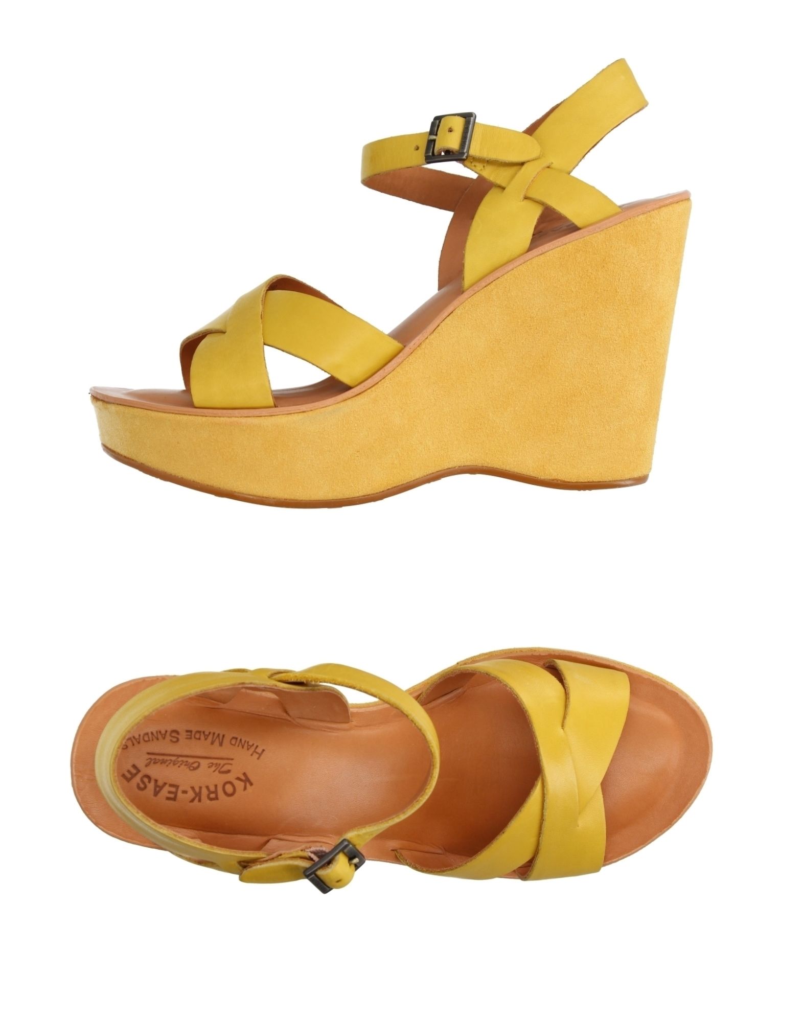 KorkEase Sandals In Yellow ModeSens