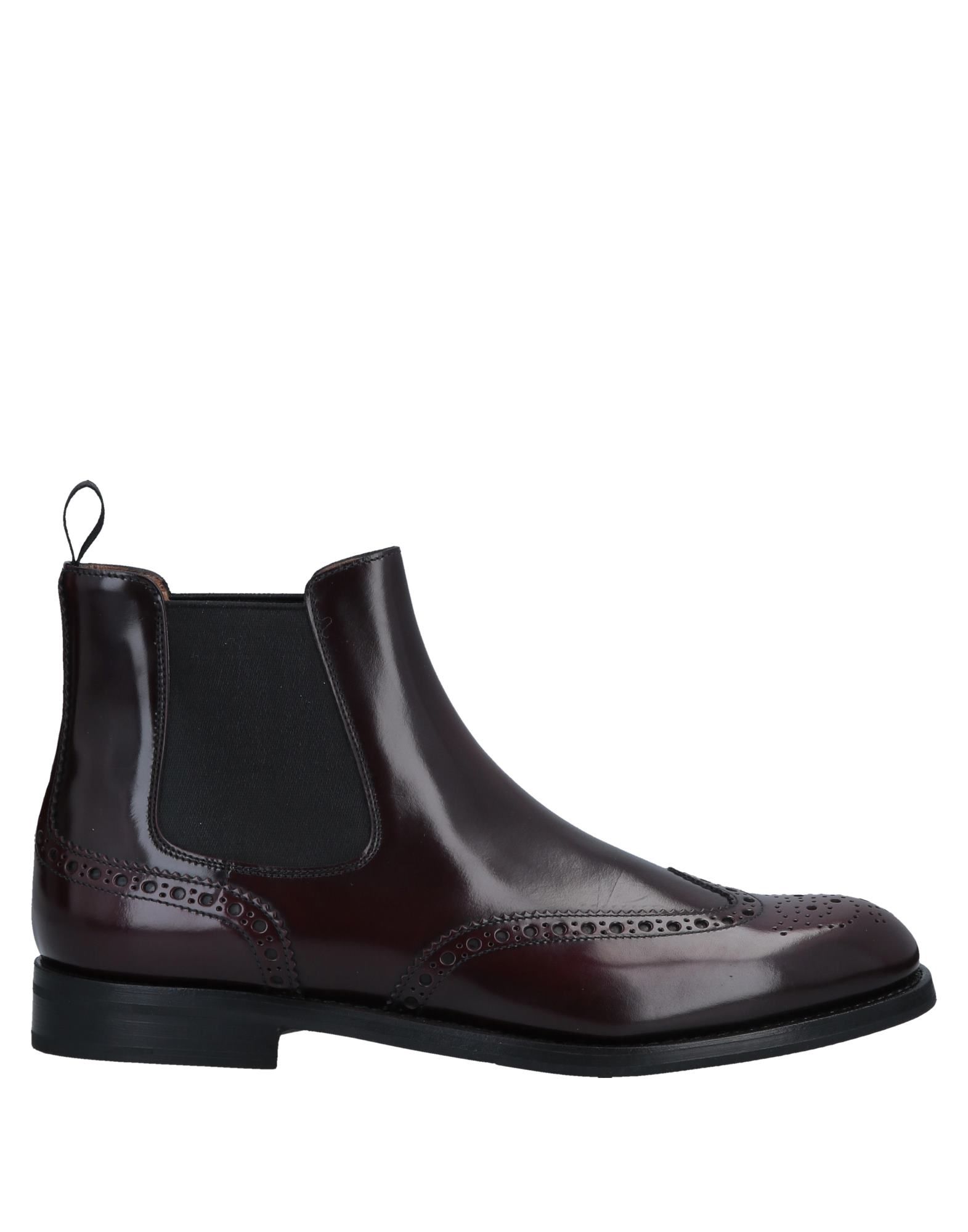 Church's Ankle Boot In Maroon