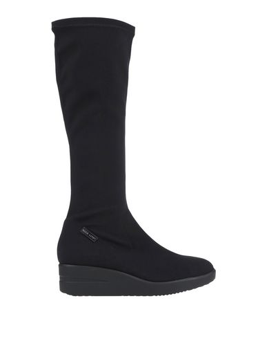 Woman Boot Black Size 5 Textile fibers