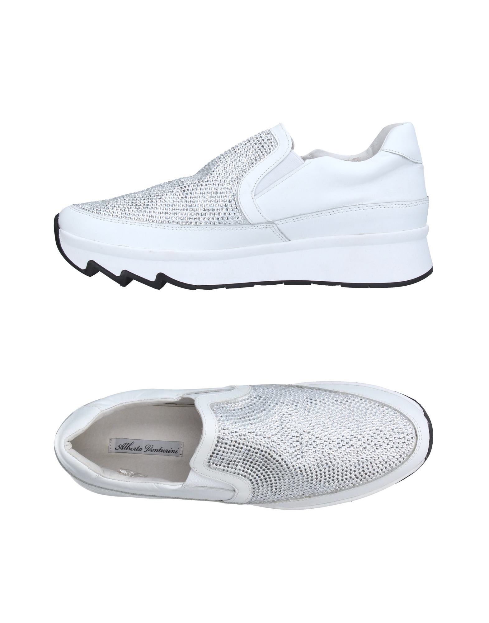 Alberto Venturini Sneakers In White
