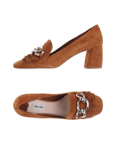 Мокасины MIU MIU