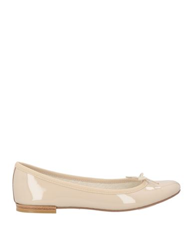 Shop Repetto Woman Ballet Flats Beige Size 6.5 Soft Leather