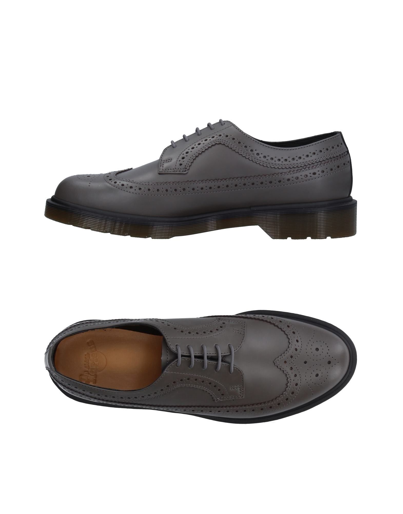Dr. Martens' Lace-up Shoes In Grey
