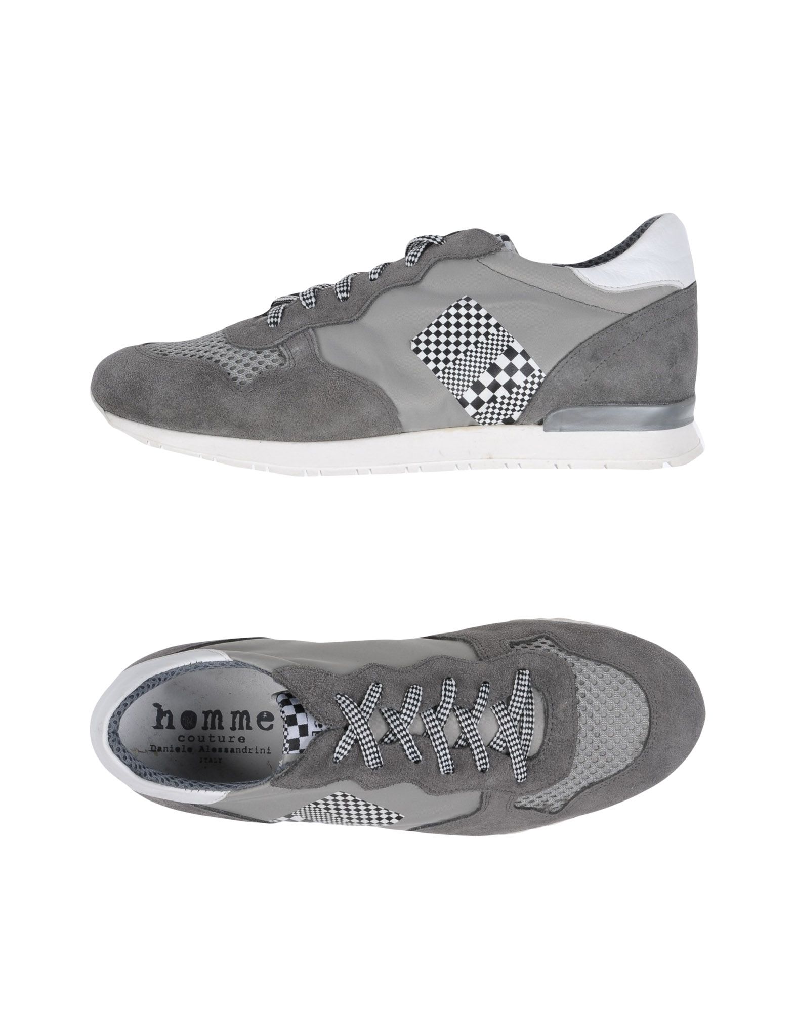 Daniele Alessandrini Homme Sneakers In Grey
