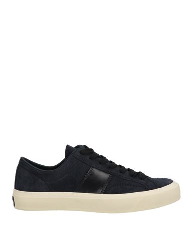 Tom Ford Man Sneakers Midnight Blue Size 10.5 Calfskin