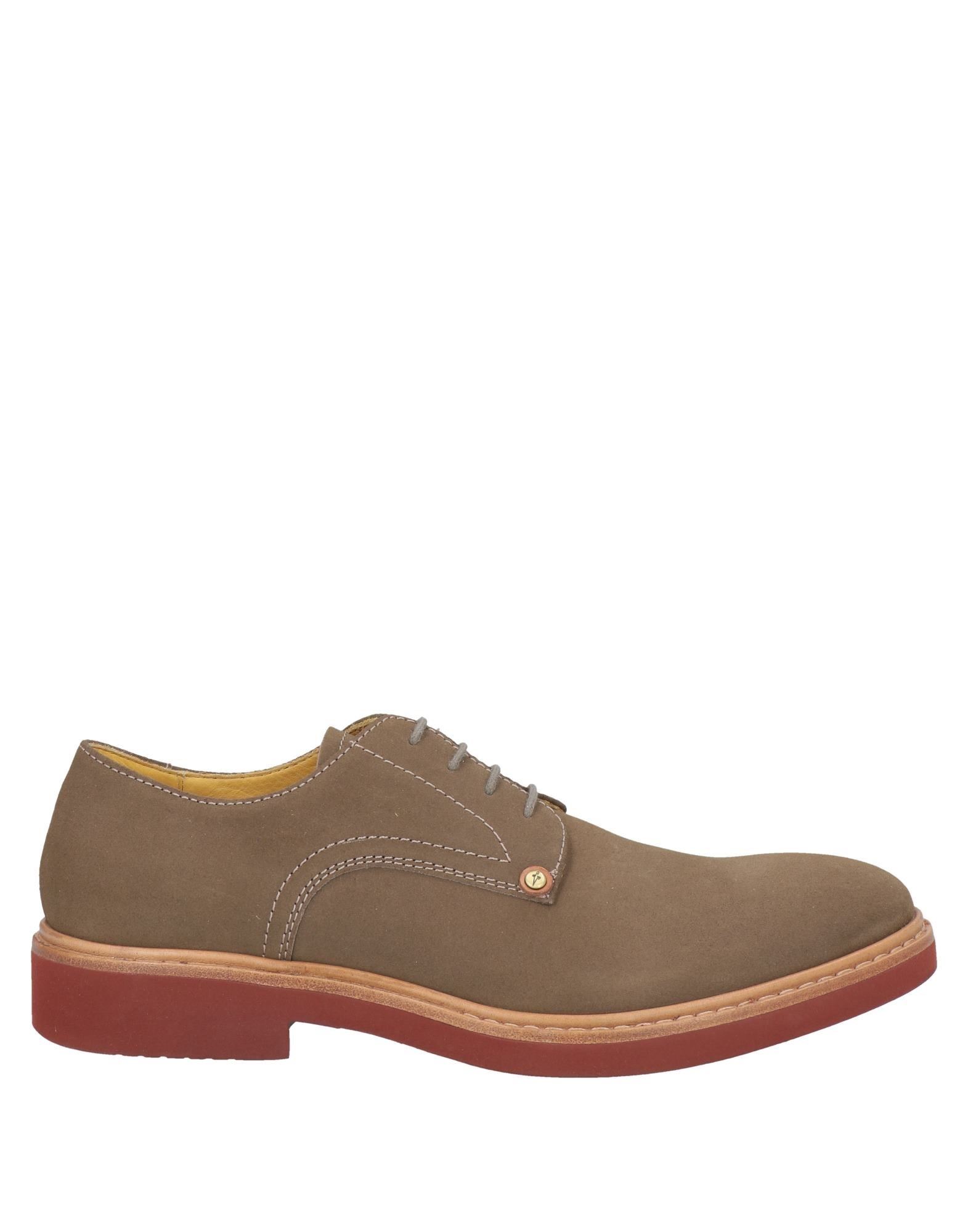 Paciotti 308 Madison Nyc Lace-up Shoes In Khaki