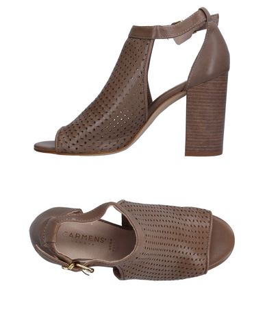 Carmens Woman Sandals Khaki Size 10 Soft Leather
