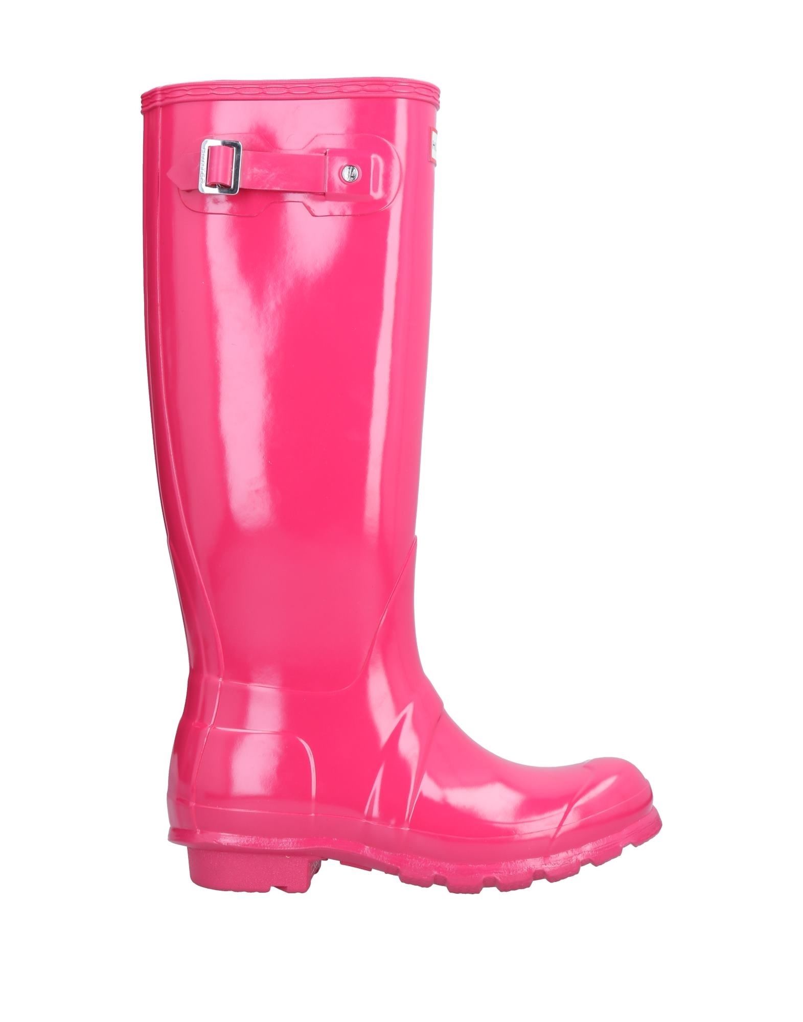 fuchsia hunter boots