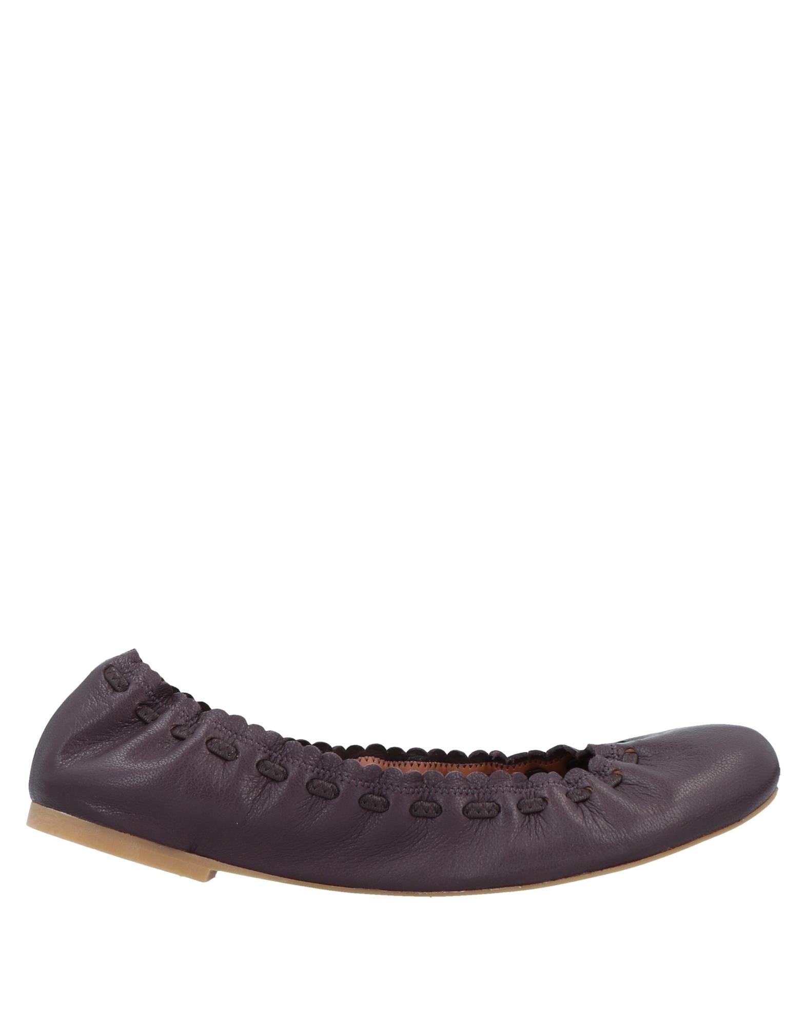 See By Chloé Ballet Flats In Deep Purple