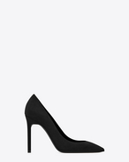 SAINT LAURENT Anja D ANJA 105 Pump in Black Suede f