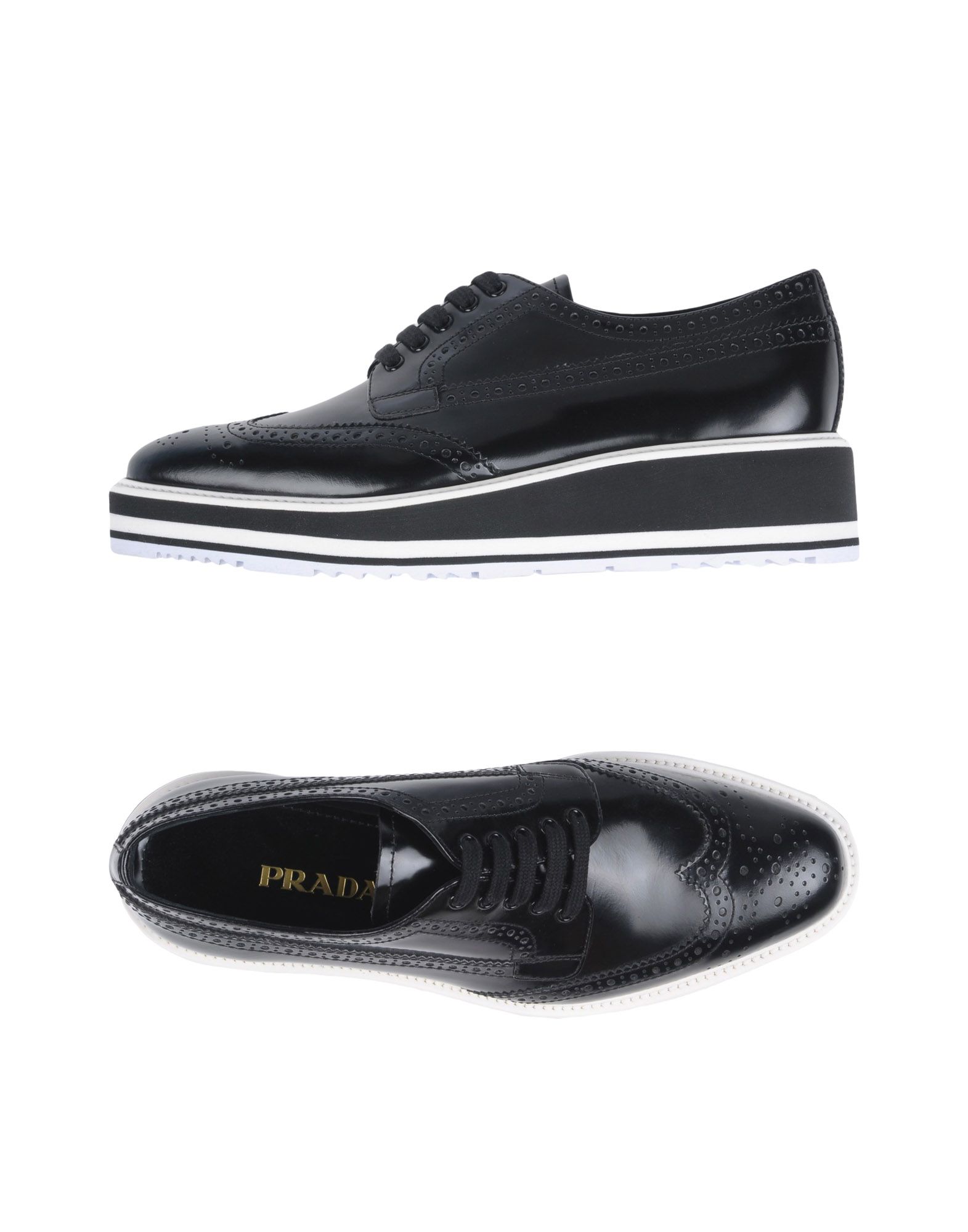 PRADA Laced shoes,11269405SS 9