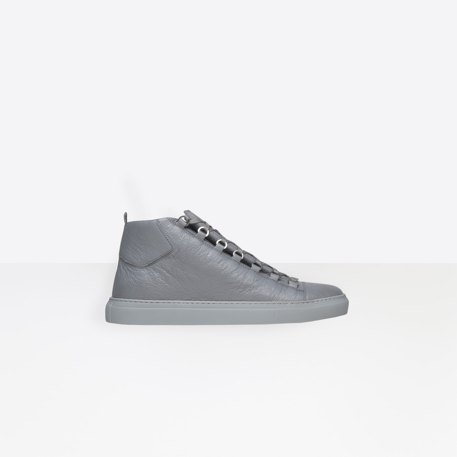 white balenciaga arena sneakers