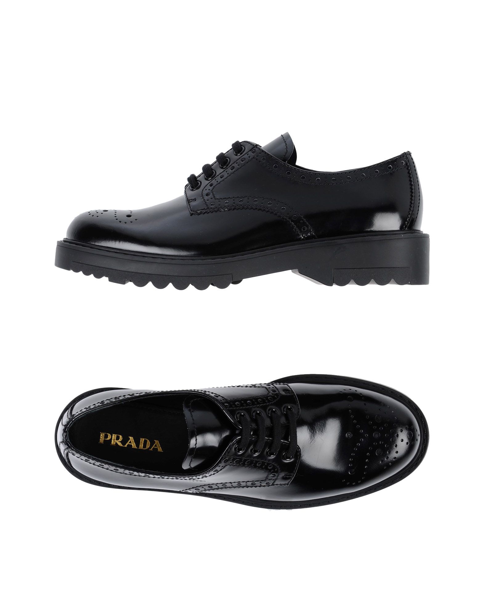 PRADA Laced shoes,11272569PL 3