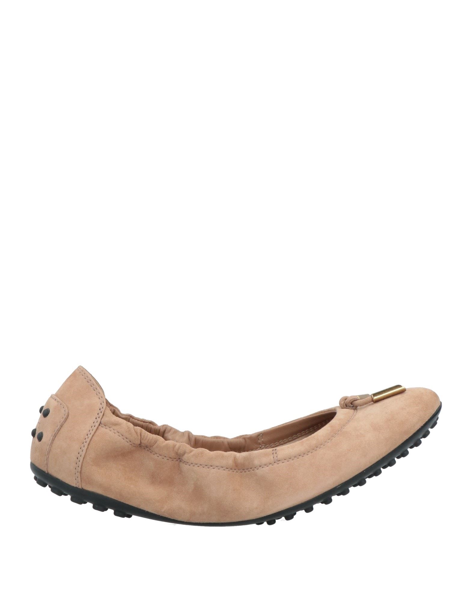 Tod's Ballet Flats In Camel