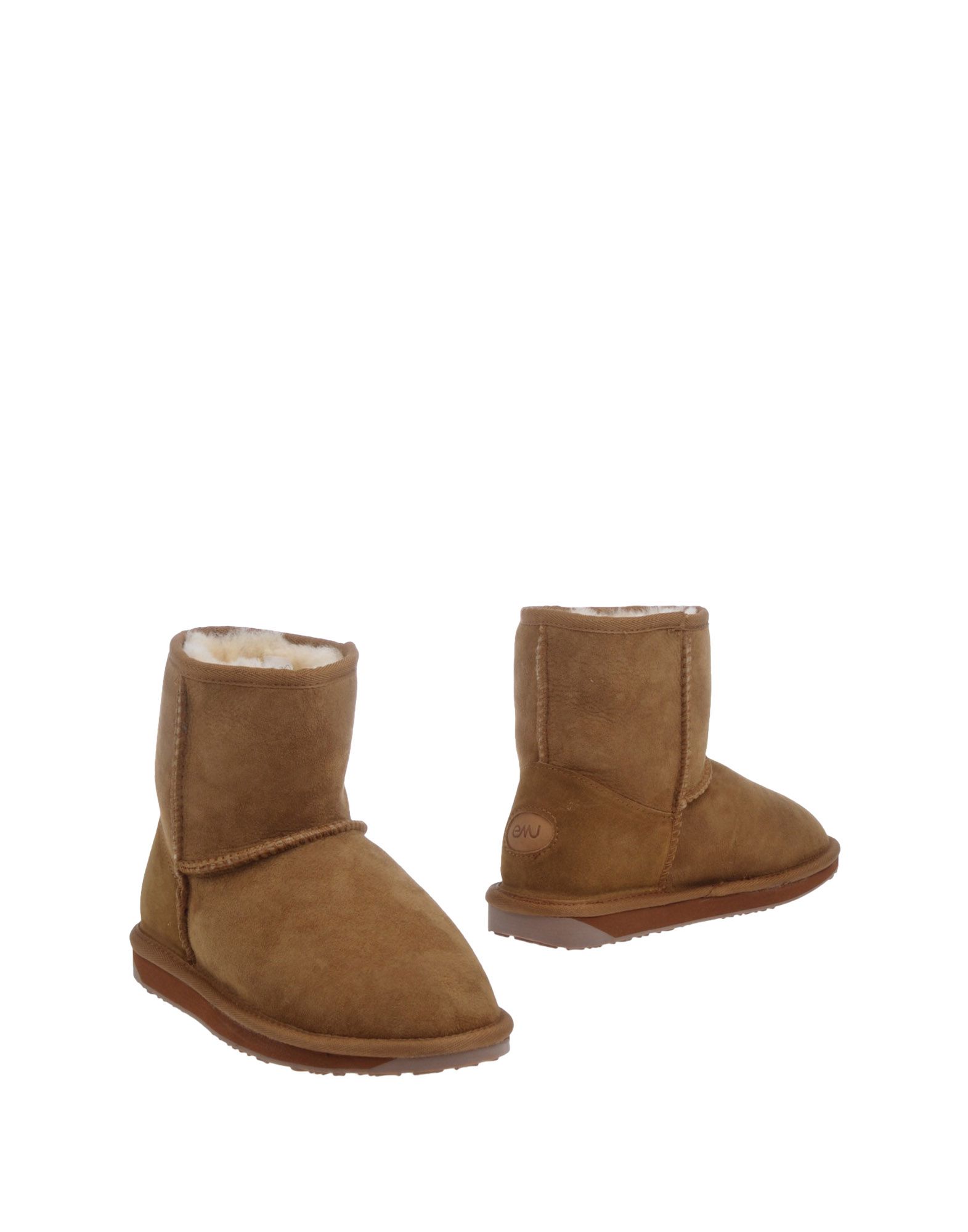 Emu Ankle Boots In Camel