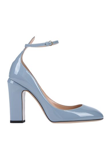 Woman Pumps Grey Size 7 Leather