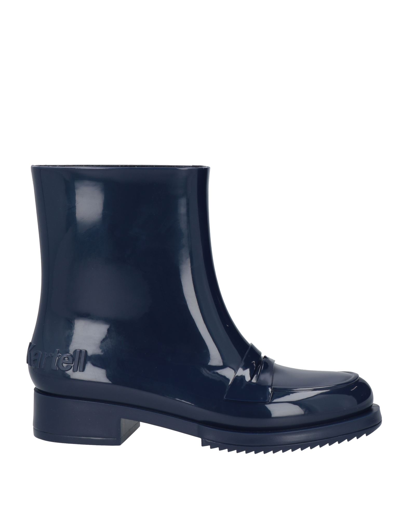 Ndegree21 Kartell N°21 # Kartell Woman Ankle Boots Blue Size 9 Rubber