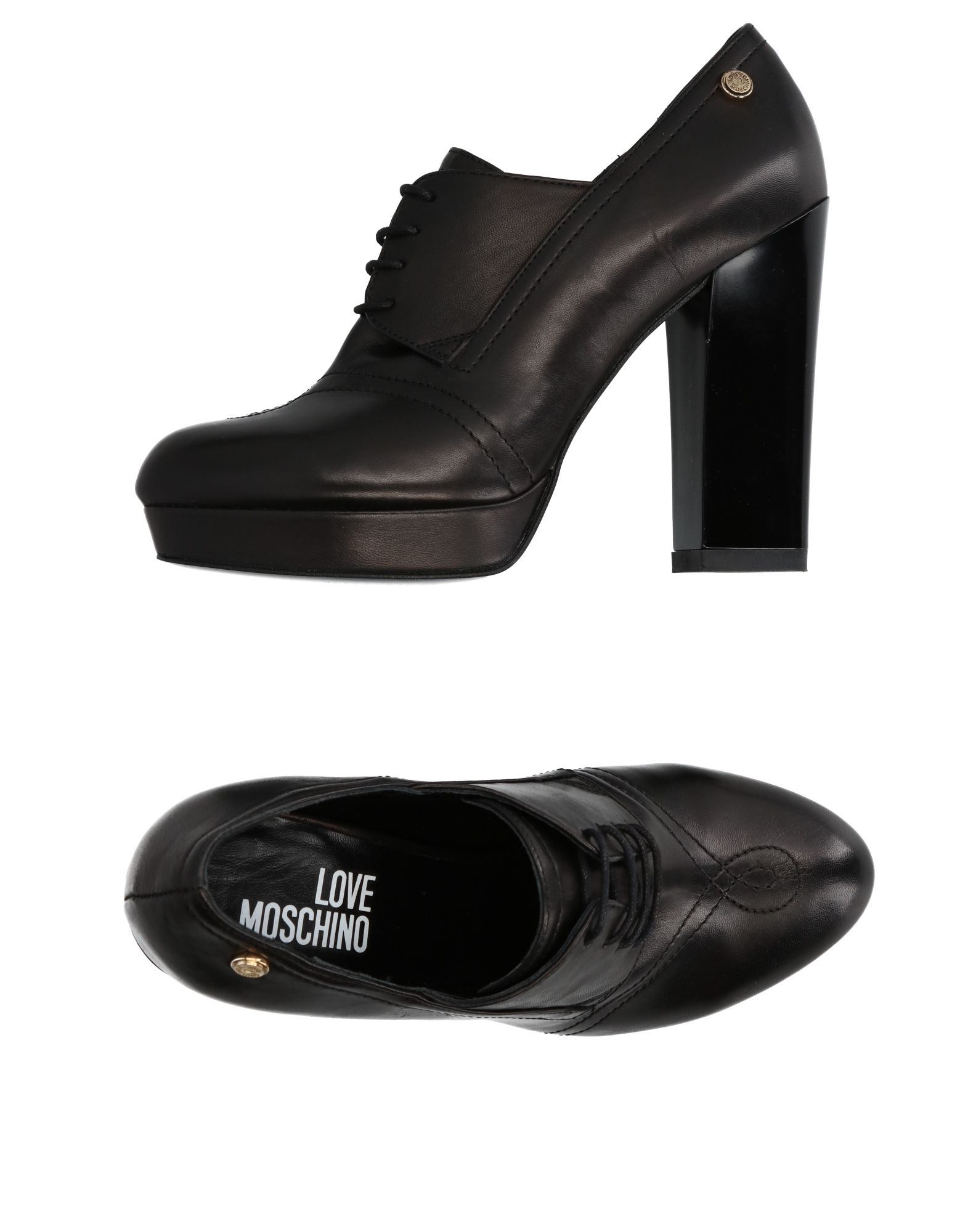 LOVE MOSCHINO Laced shoes,11286579RF 5