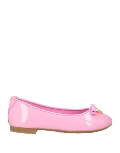 Dolce & Gabbana Toddler Girl Ballet Flats Pink Size 10c Calfskin, Lambskin In Pink