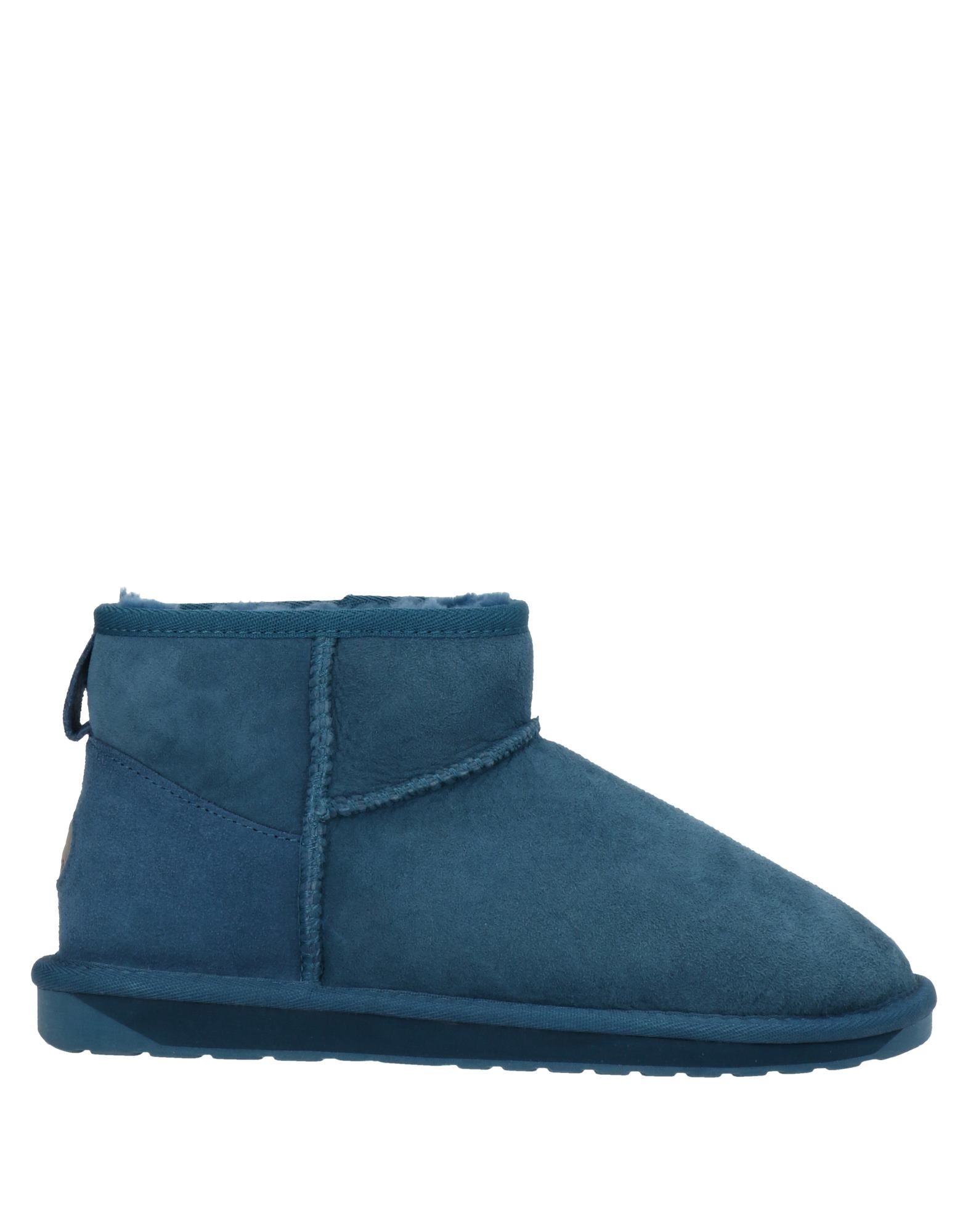 Emu Ankle Boots In Turquoise