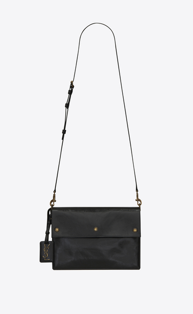 SAINT LAURENT Noe Woman NOE SAINT LAURENT crossbody bag in black moroder leather a_V4