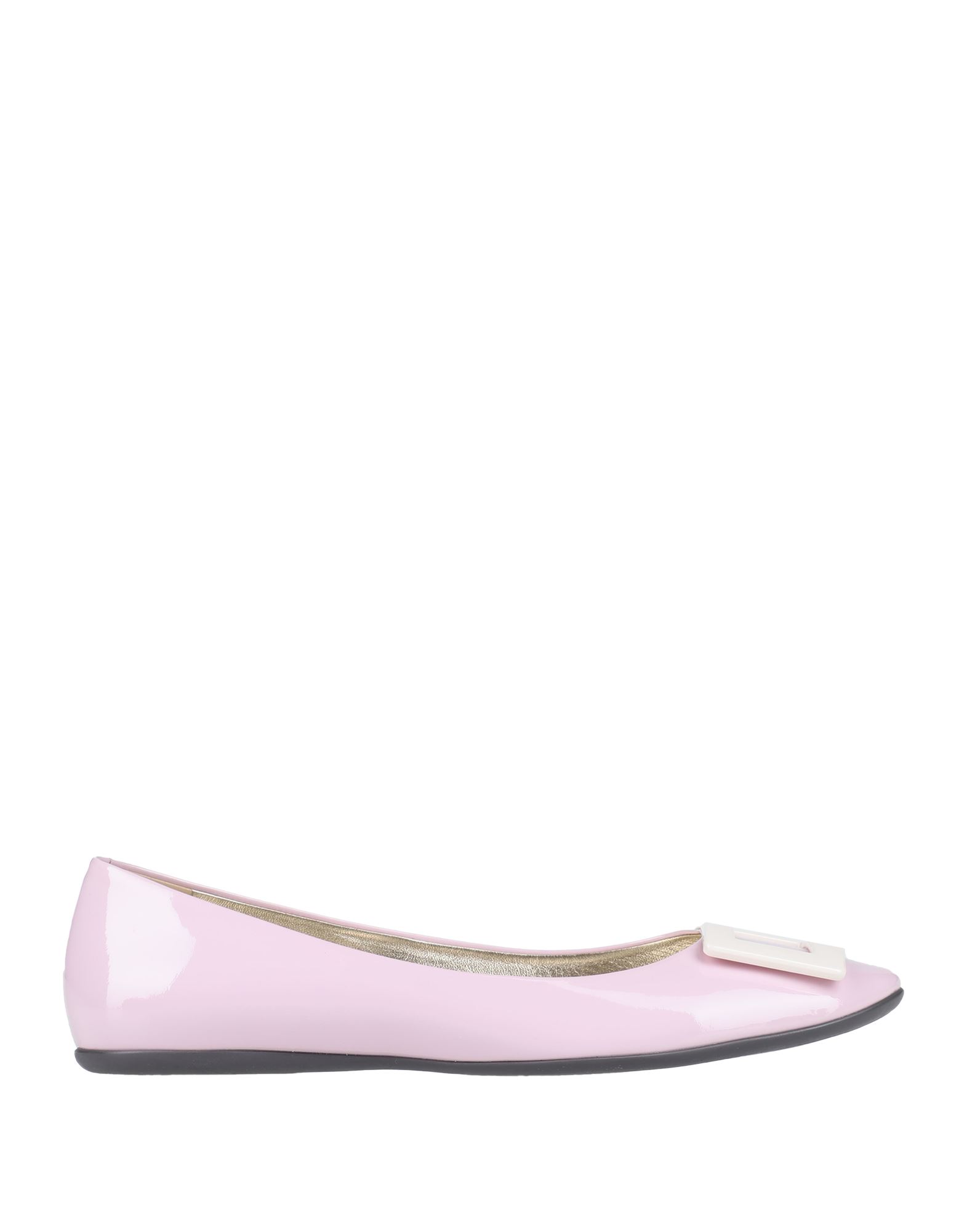 Roger Vivier Ballet Flats In Light Pink