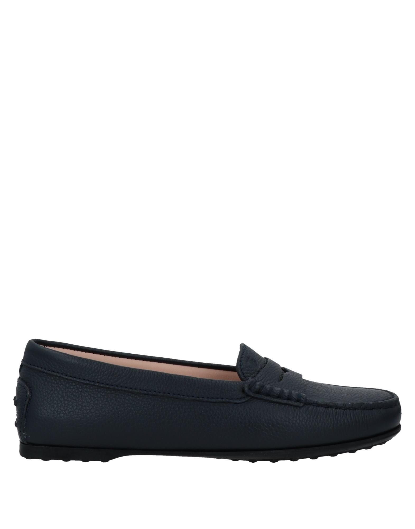 Tod's Loafers In Dark Blue