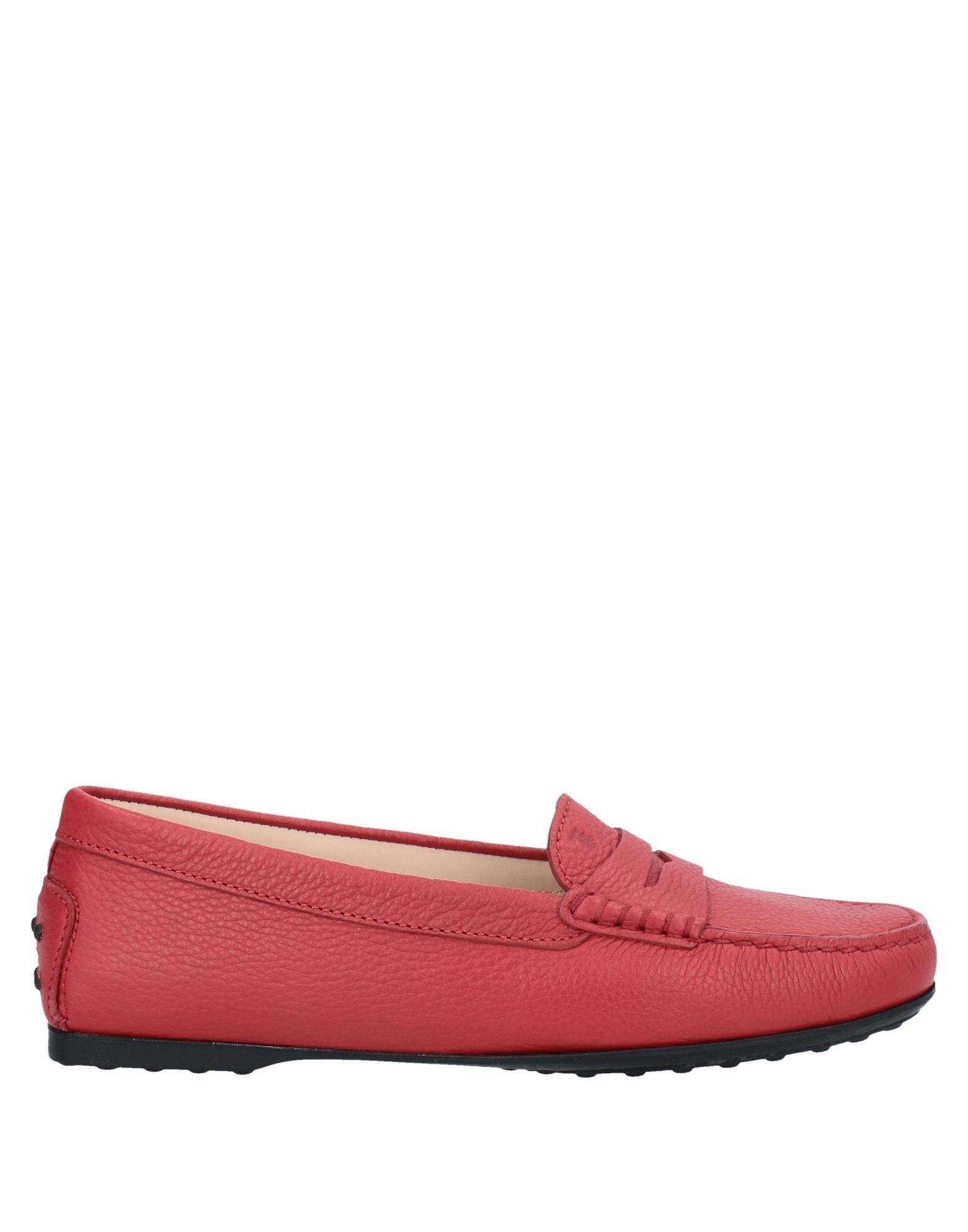 Tod's Loafers In Red