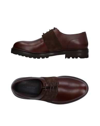 A.TESTONI A. testoni Man Lace-up shoes Burgundy Size 8.5 Soft Leather