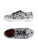 SUPERGA Mdchen 9-16 jahre Low Sneakers & Tennisschuhe Farbe Wei Gre 19