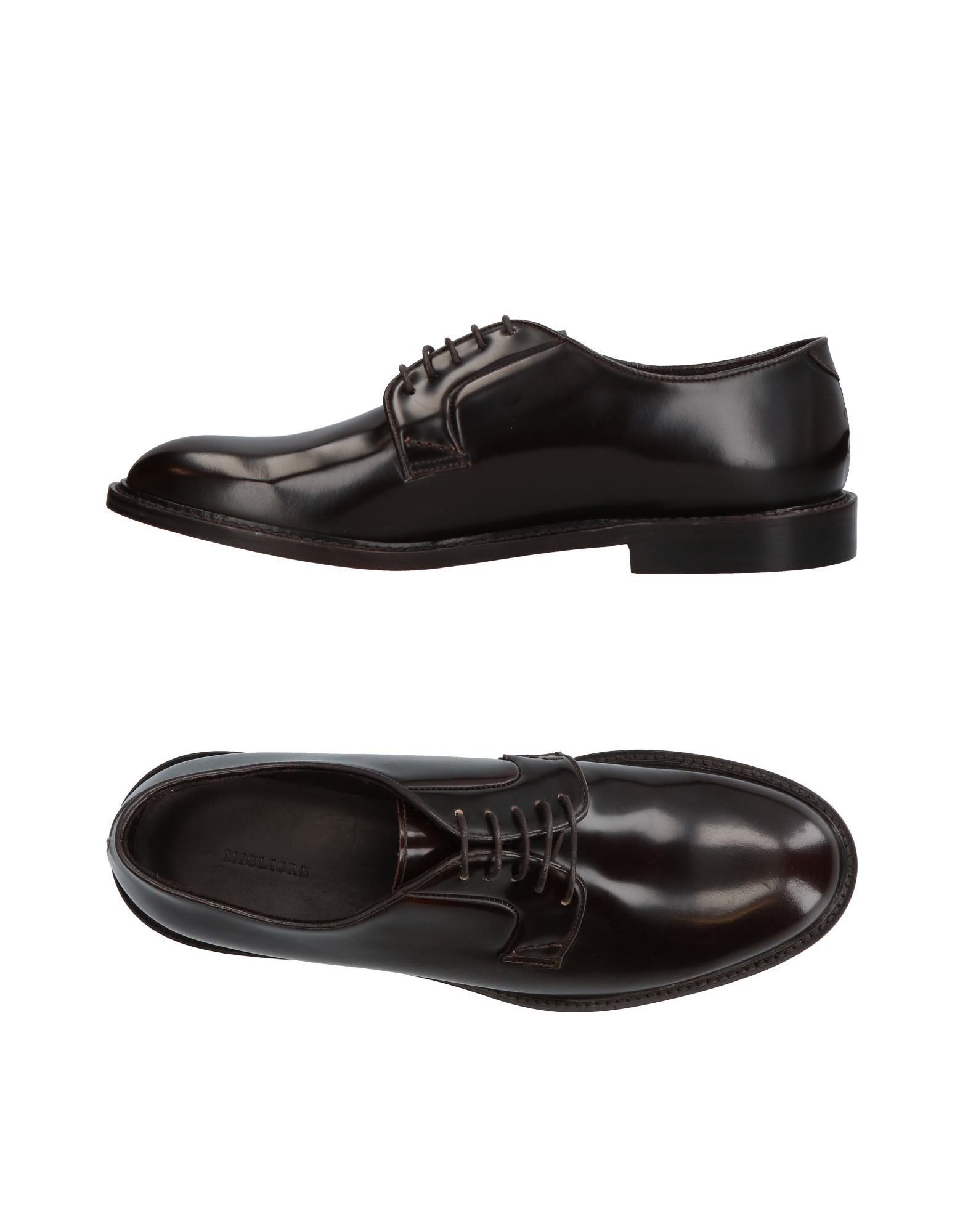 Migliore Lace-up Shoes In Dark Brown