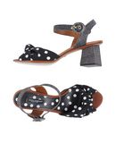 DOLCE & GABBANA Damen Sandale Farbe Schwarz Gr��e 8